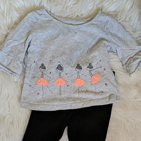 Baby GAP Ballerina Shirt & Legging Set - Picture 2 of 8